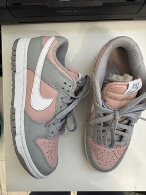 Nike Women’s Sneakers in Gray, Pink & White